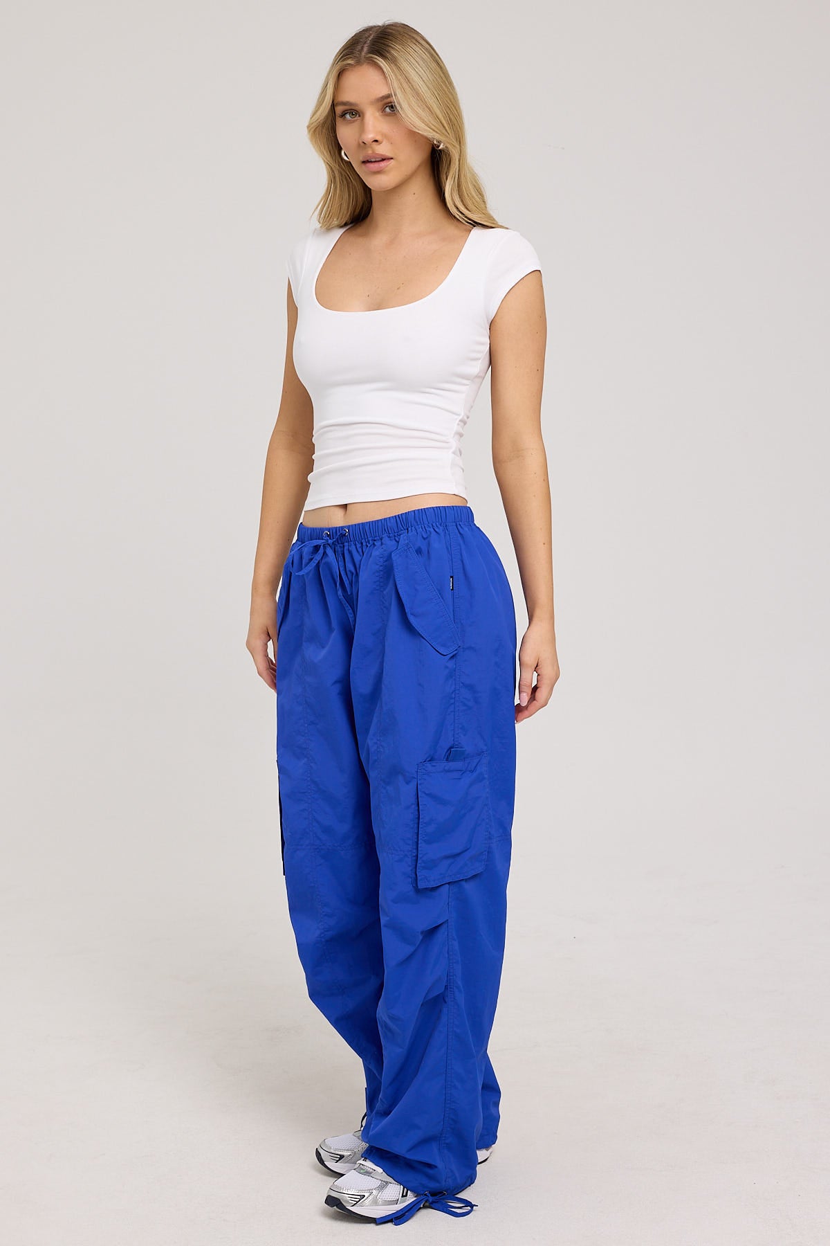 Neovision Divided Dimension Parachute Pant Cobalt Blue