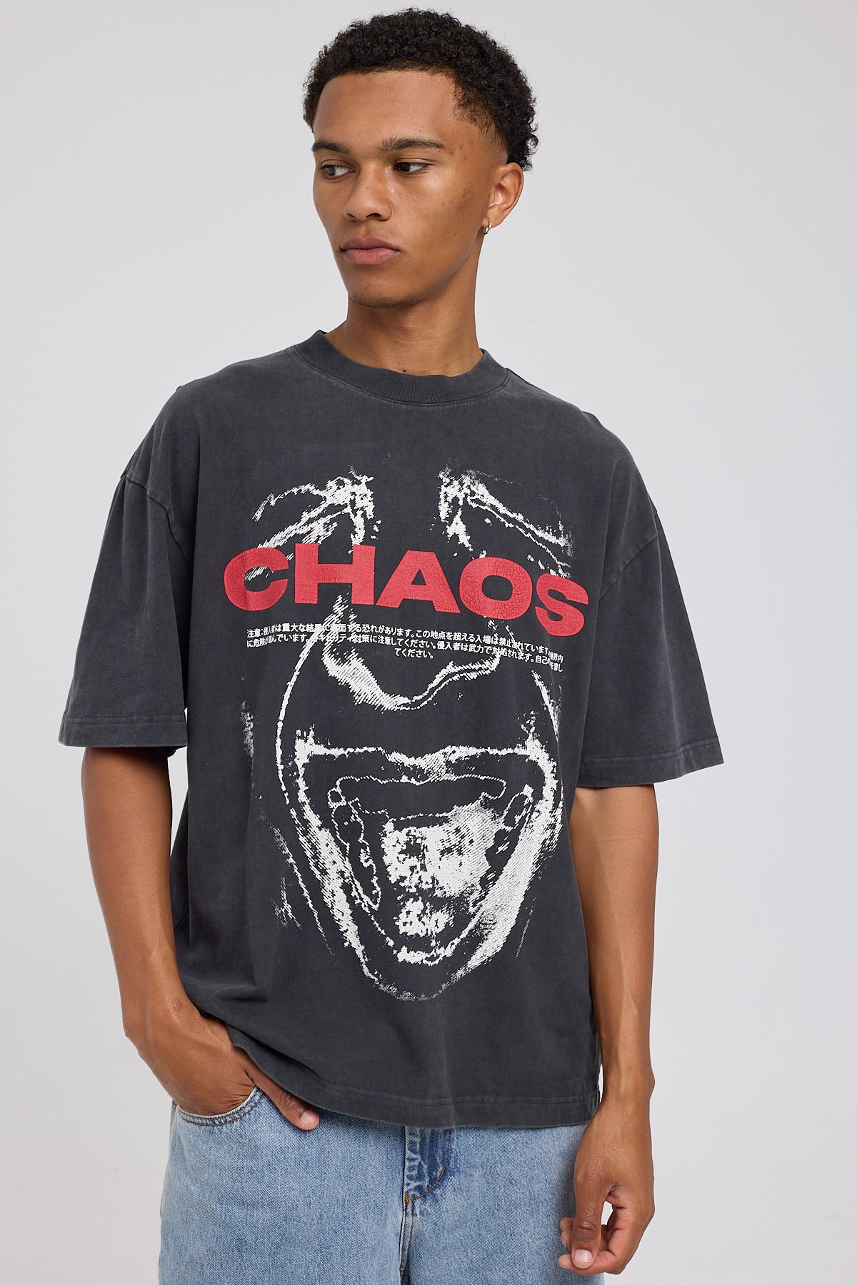 Kiss Chacey Risk Street Tee Acid Castlerock