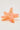 Token Starfish Hair Claw Clip Orange