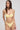 L&t Myra Gather Halter Bikini Top Lemon