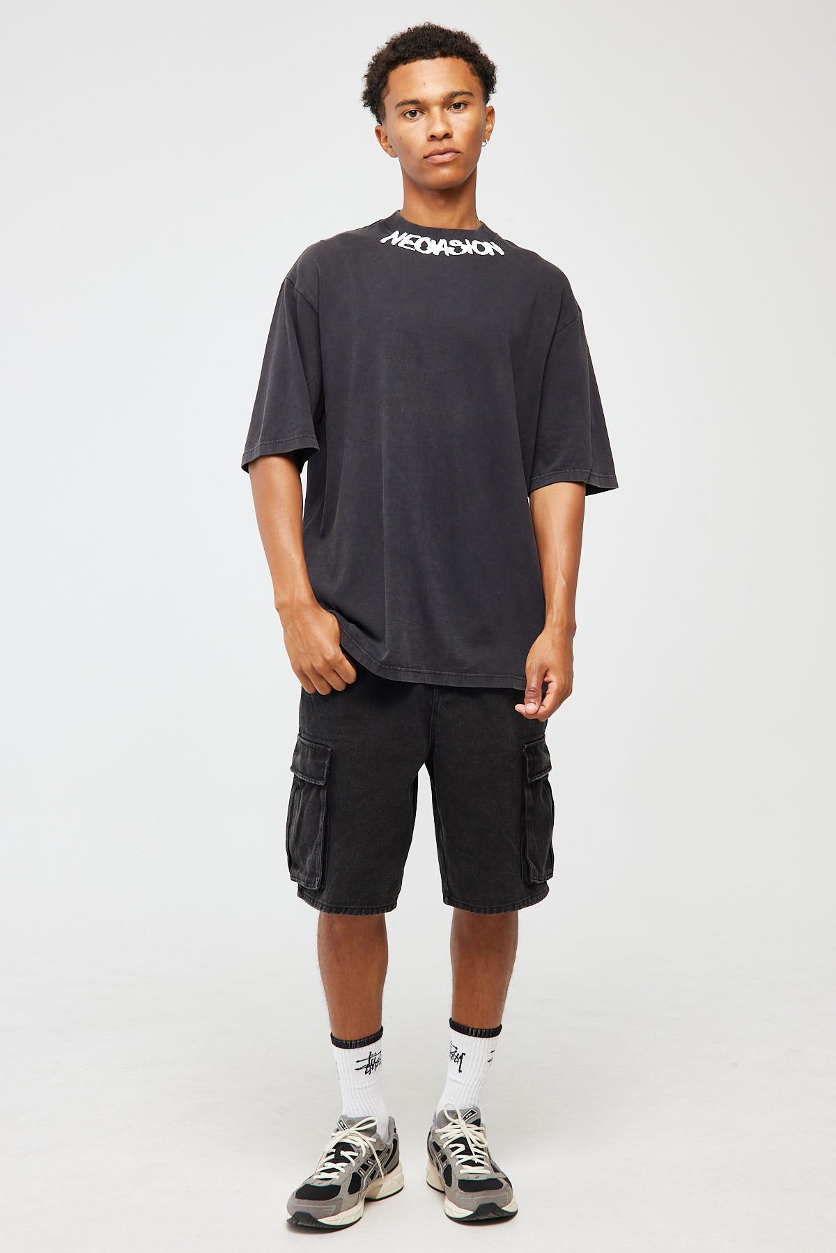 Neovision Notion Street Super Heavy Tee Washed Black