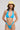 L&t Lotus Gathered Bikini Bottom Blue