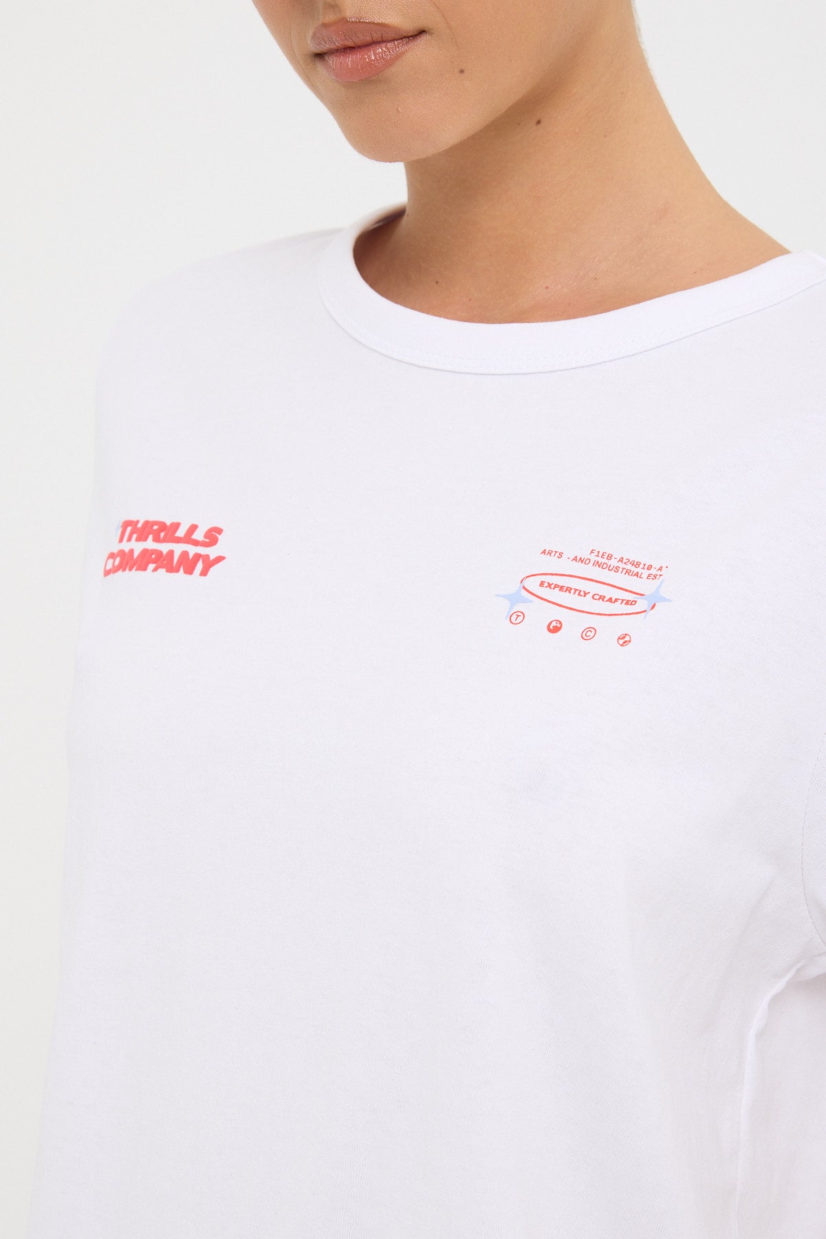 Thrills Specialty Service Relaxed Tee White