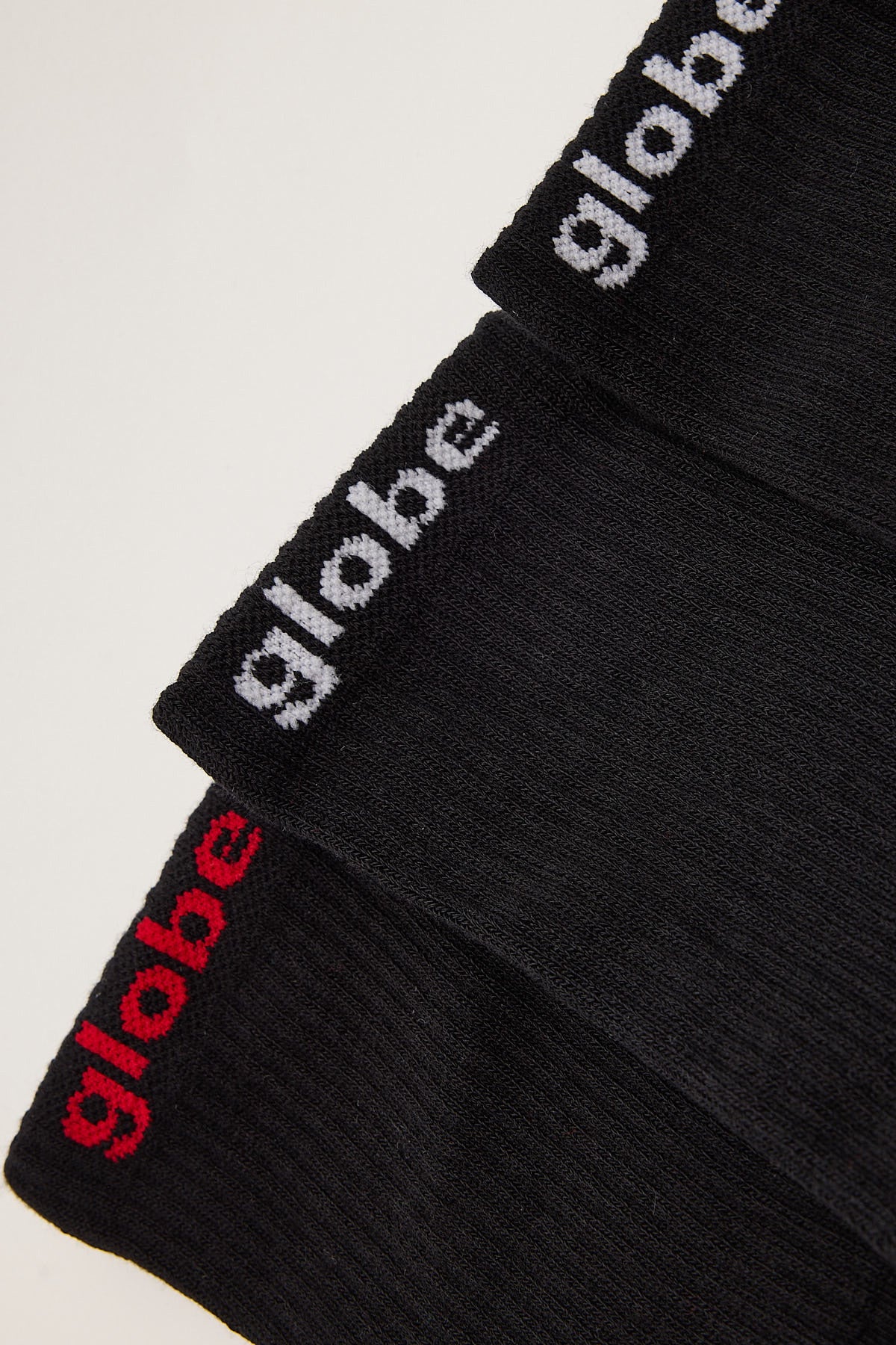 Globe OG Sock 5 Pack Black/Assorted