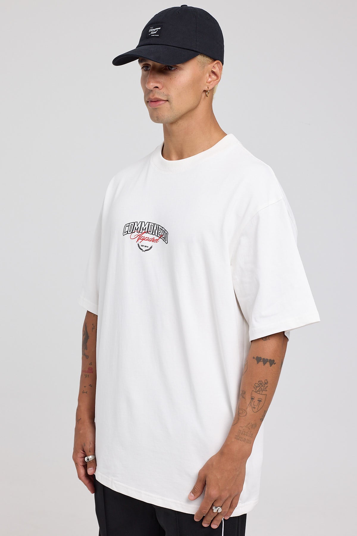 Common Need Grand Heavyweight Boxy Tee White