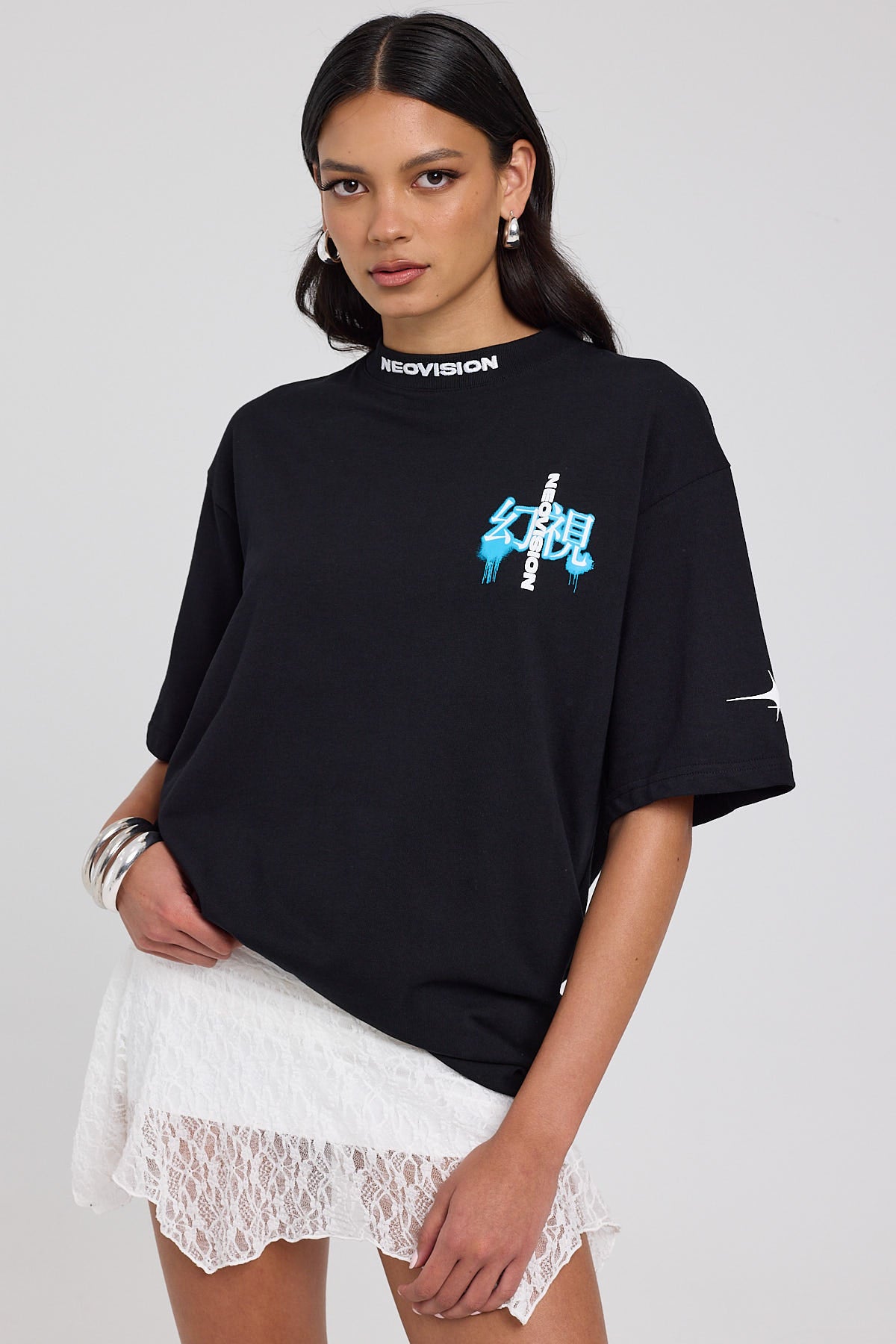 Neovision Blast Oversize Super Heavy Tee Black