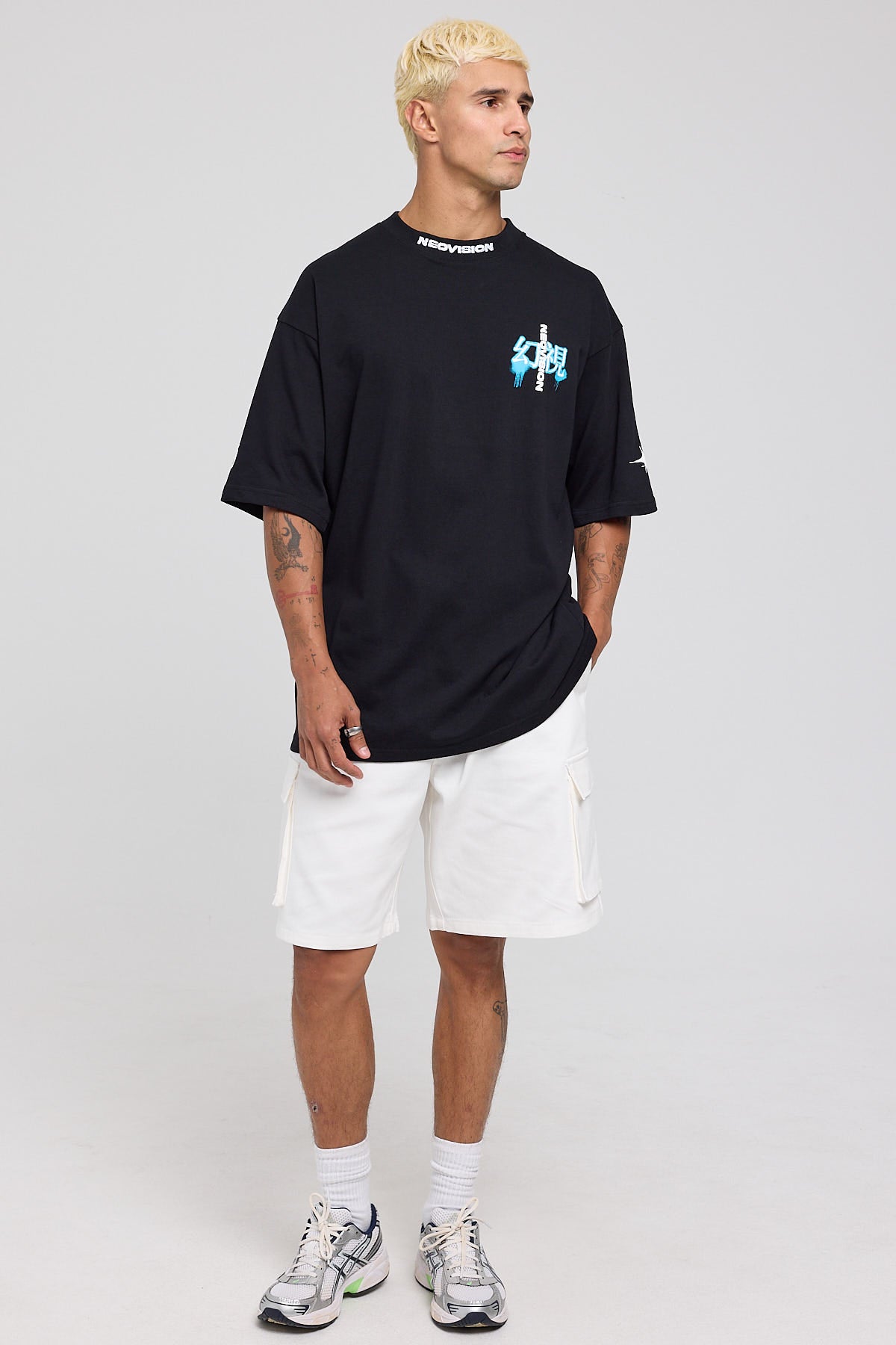 Neovision Blast Oversize Super Heavy Tee Black