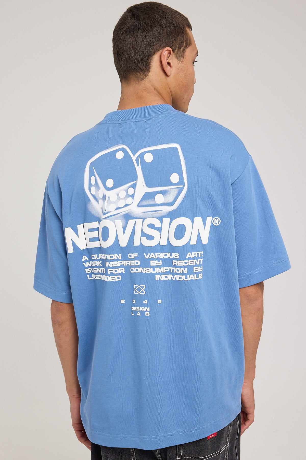 Neovision Ballerina Oversize Super Heavy Tee Titanium Blue