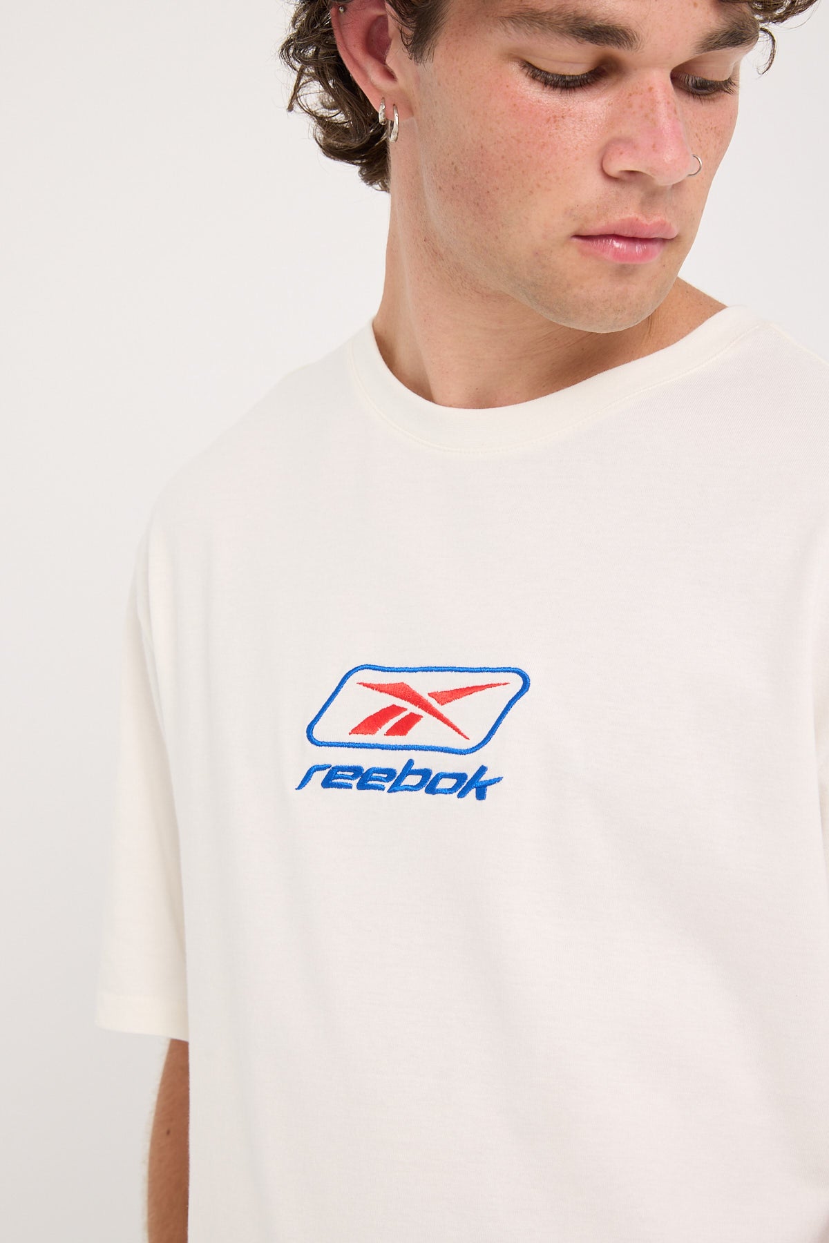 Reebok Reebok Logo Tee Chalk