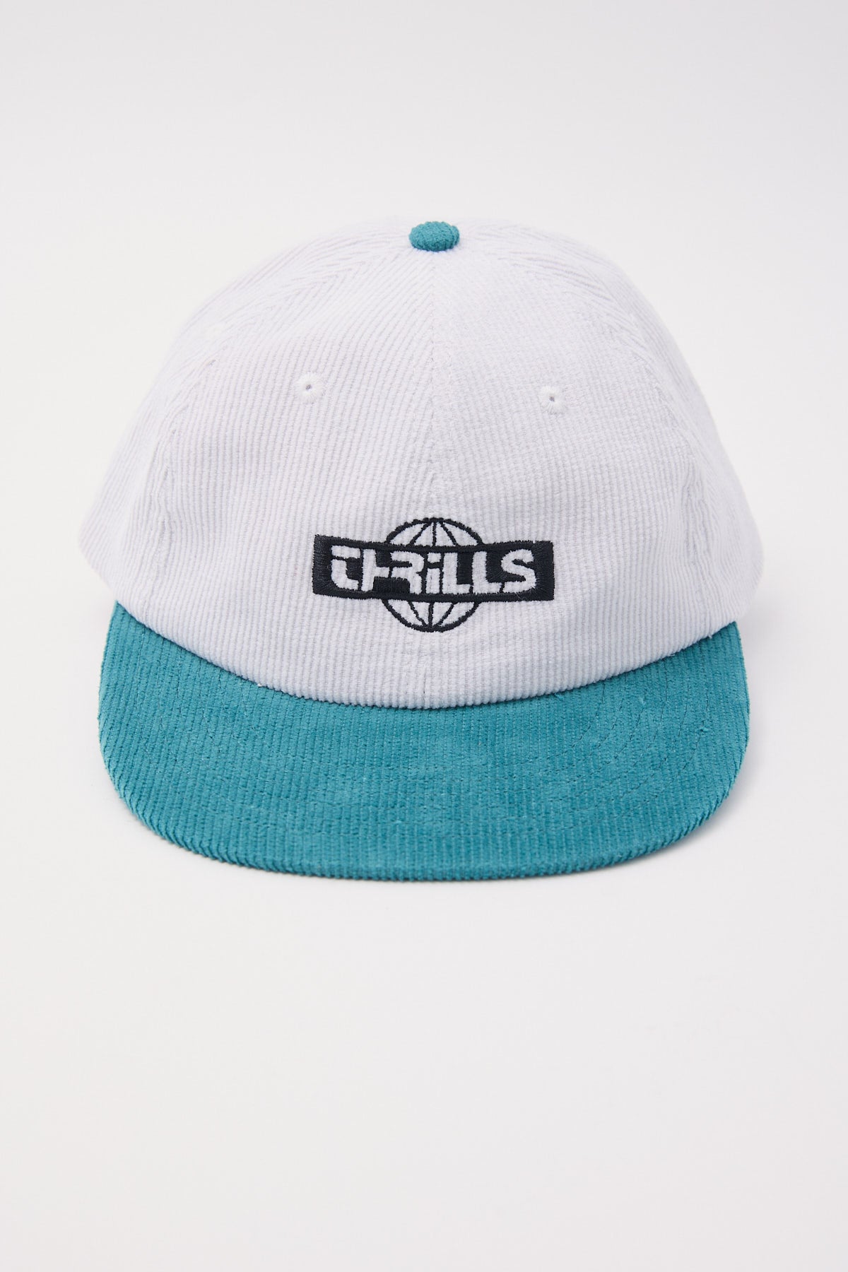 Thrills Reverb 6 Panel Cap White/Jasper Green