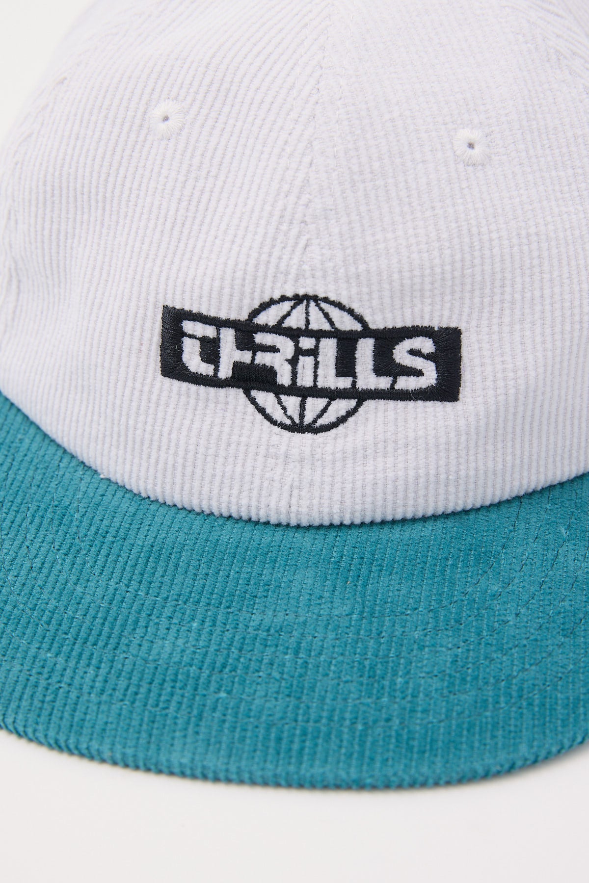 Thrills Reverb 6 Panel Cap White/Jasper Green