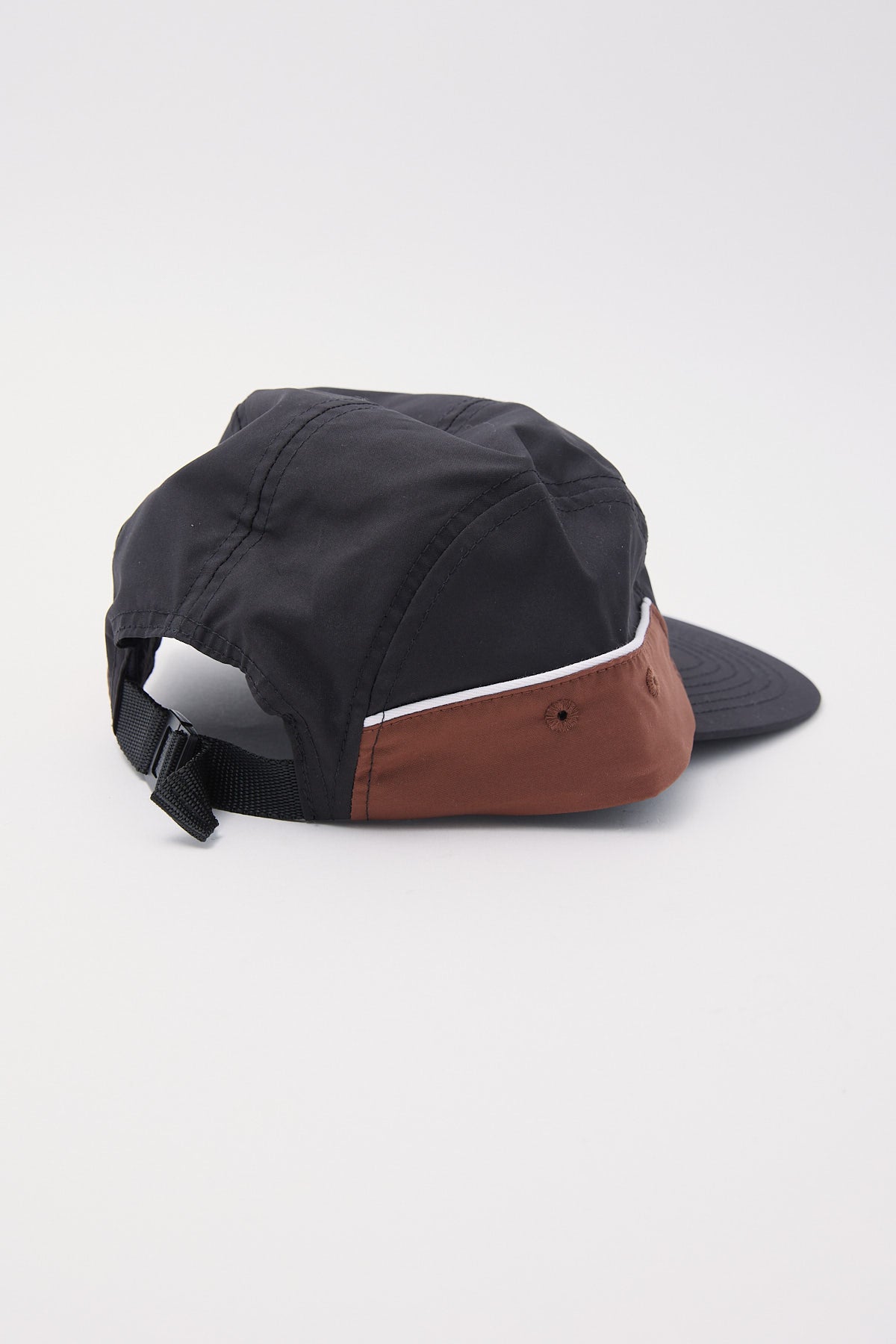 Thrills Gazed Curved 5 Panel Cap Black