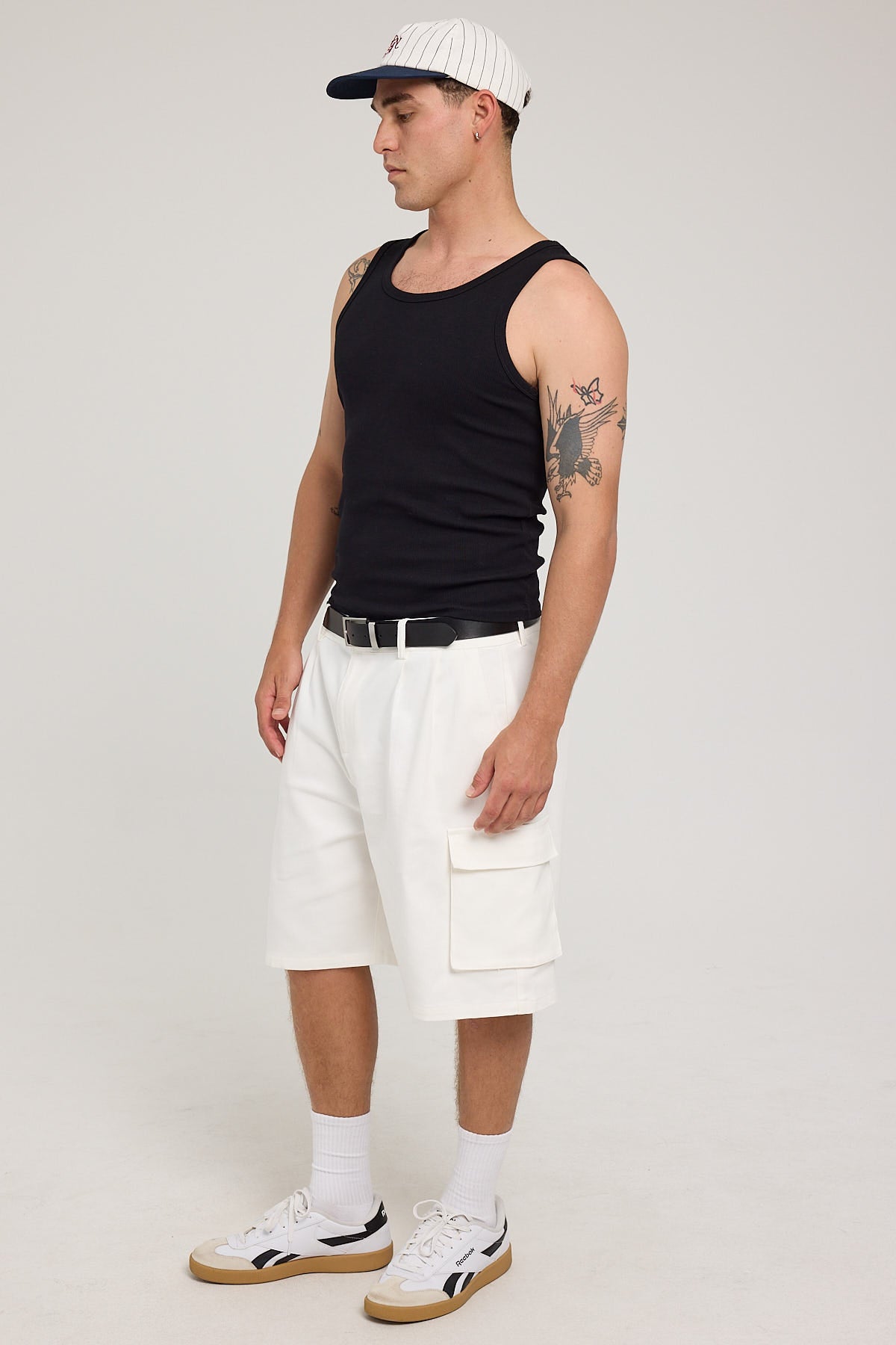 Common Need Mayers Cargo Short Ecru