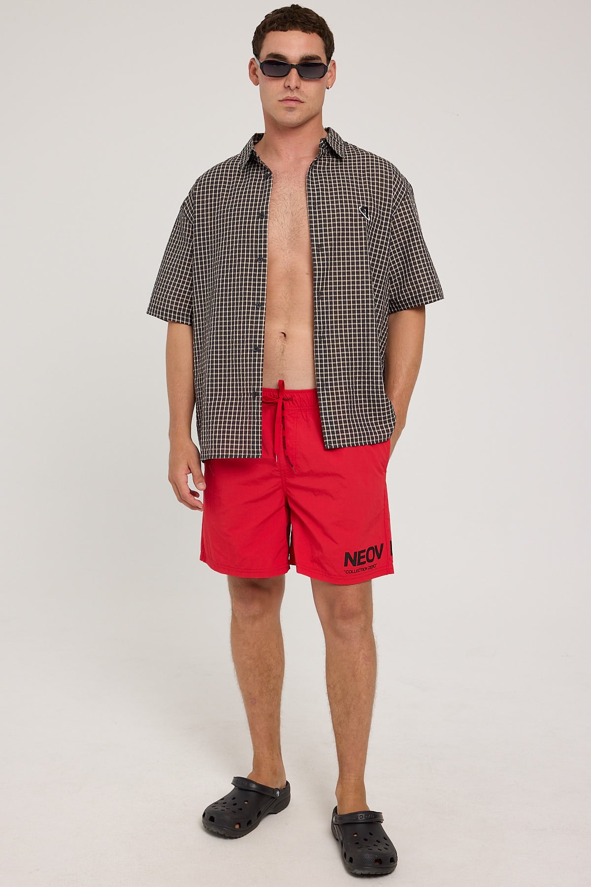 Neovision Exhibit Swim Short Red