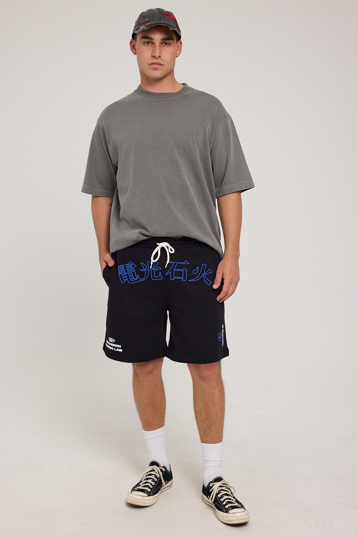 Neovision Lightning Loopback Sweat Short Black