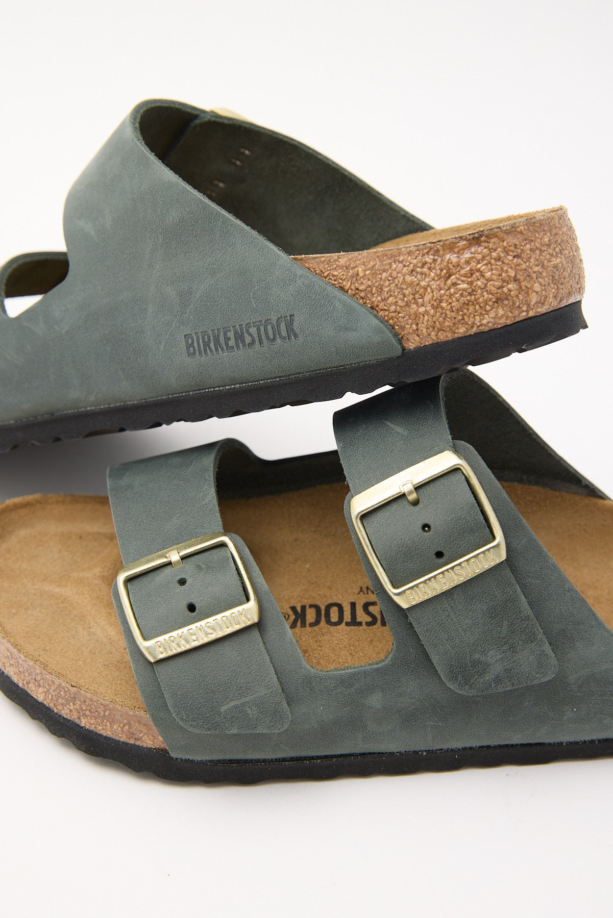 Birkenstock Arizona Oiled Oiled Leather Regular Thyme