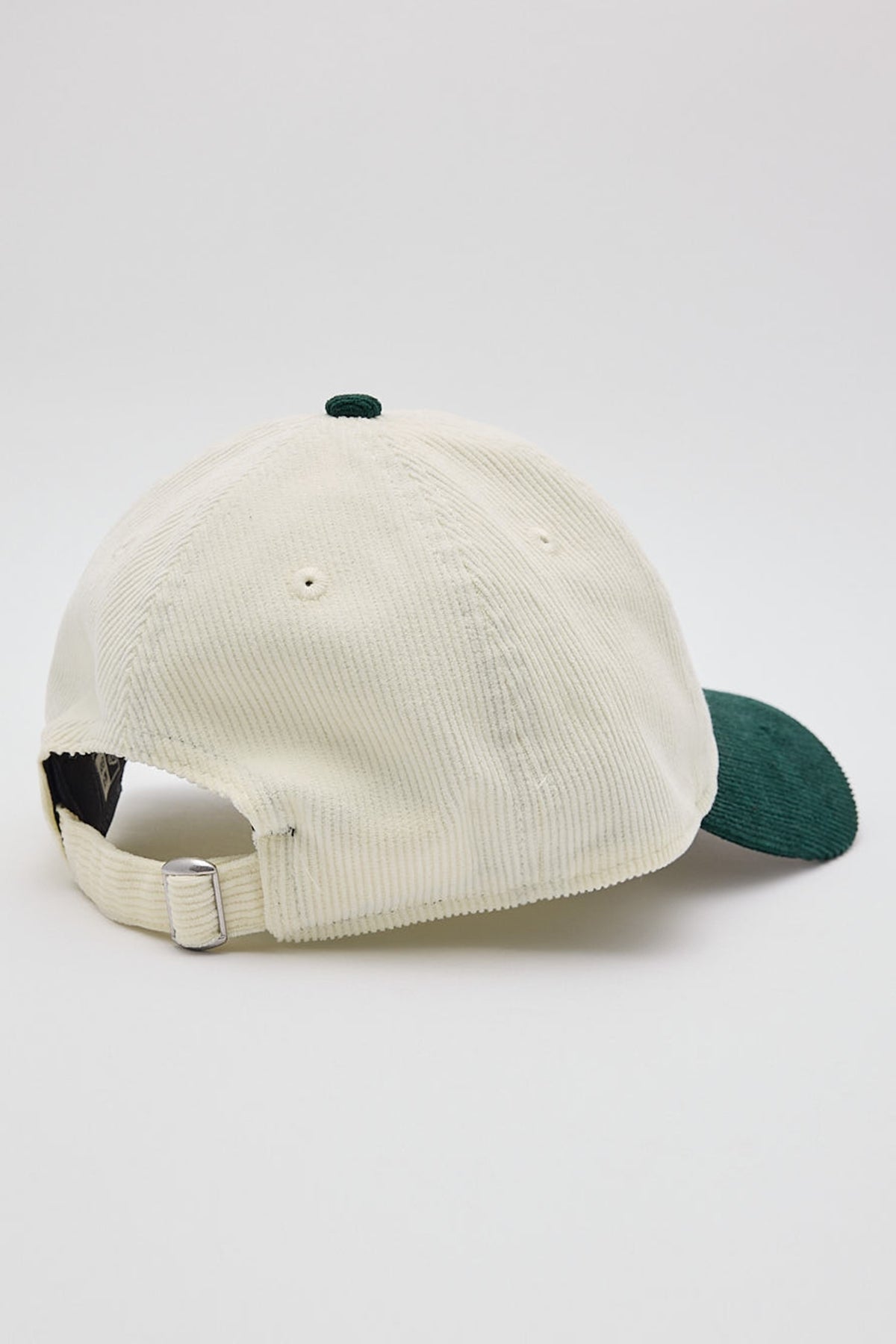 New Era 9Twenty Corduroy New York Yankees Cap Chrome White/Dark Green