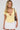 Luck & Trouble Dala Rib Scoop Neck Top Lemon