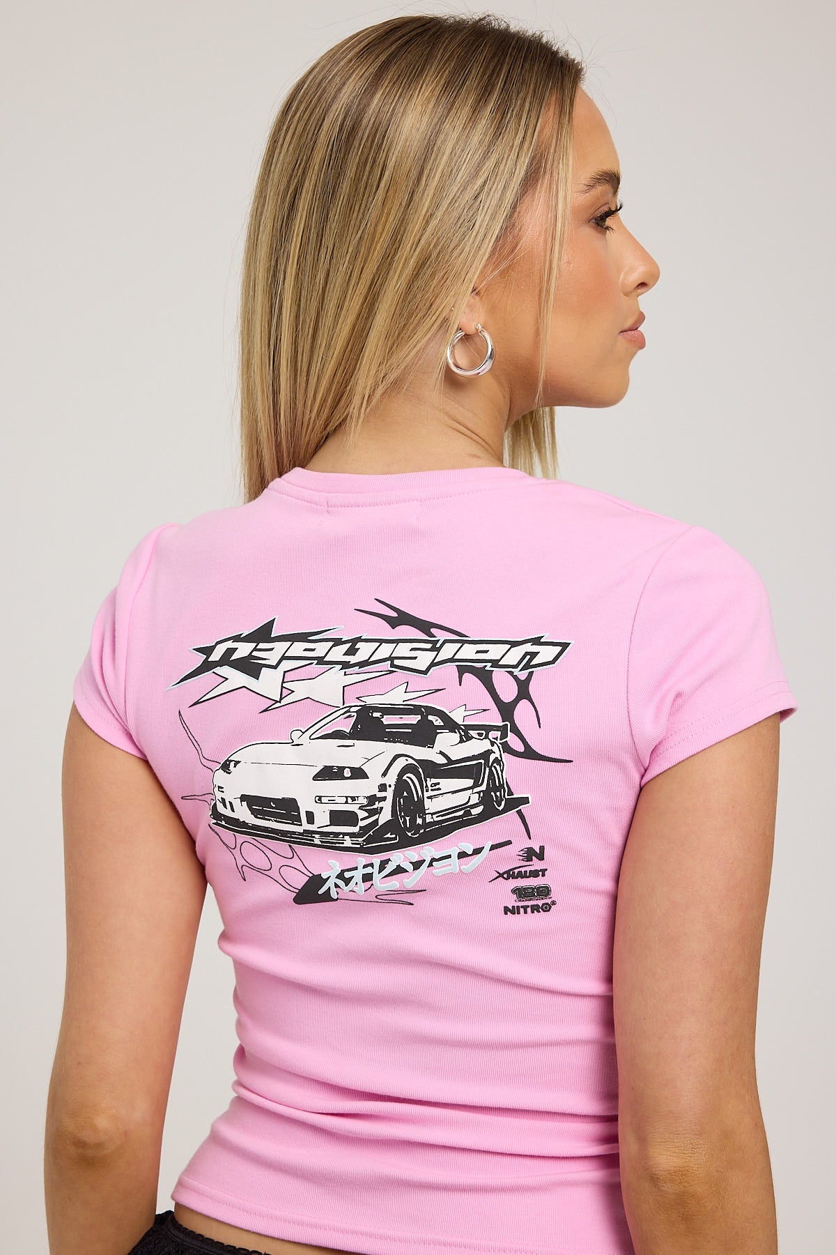 Neovision Spoiler Baby Tee Pink