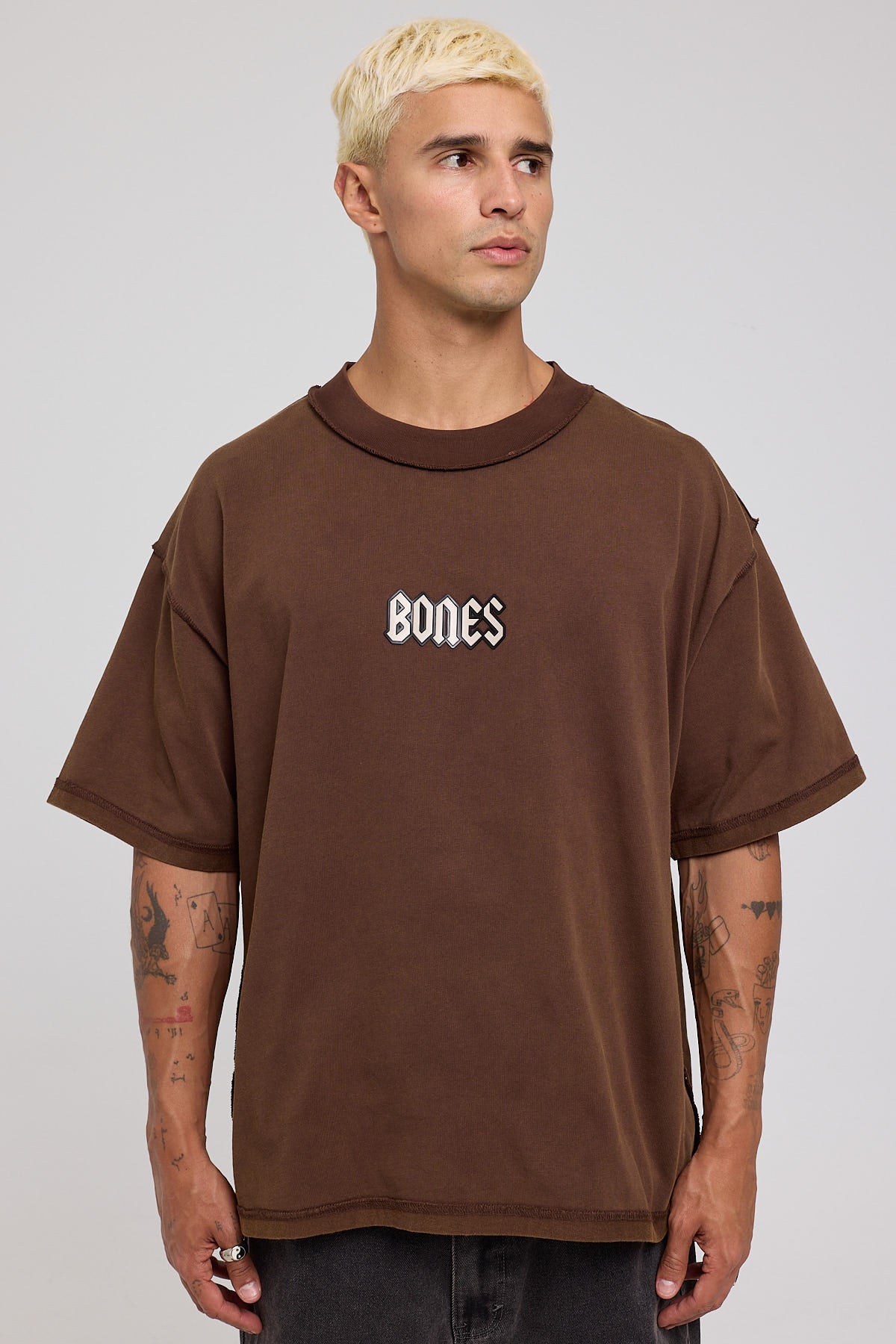 Billy Bones Club Squealer Inverse Tee Washed Brown