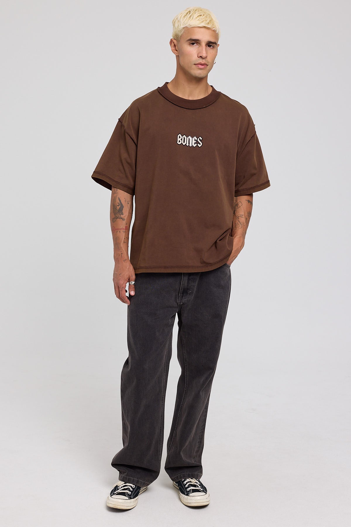 Billy Bones Club Squealer Inverse Tee Washed Brown