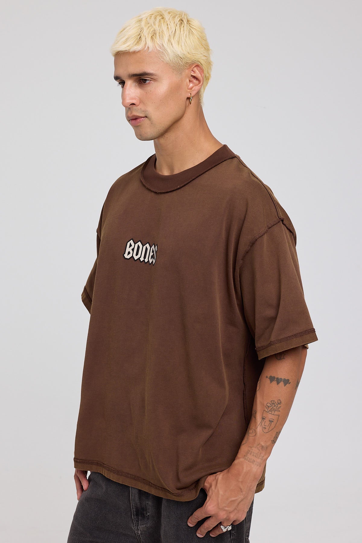 Billy Bones Club Squealer Inverse Tee Washed Brown