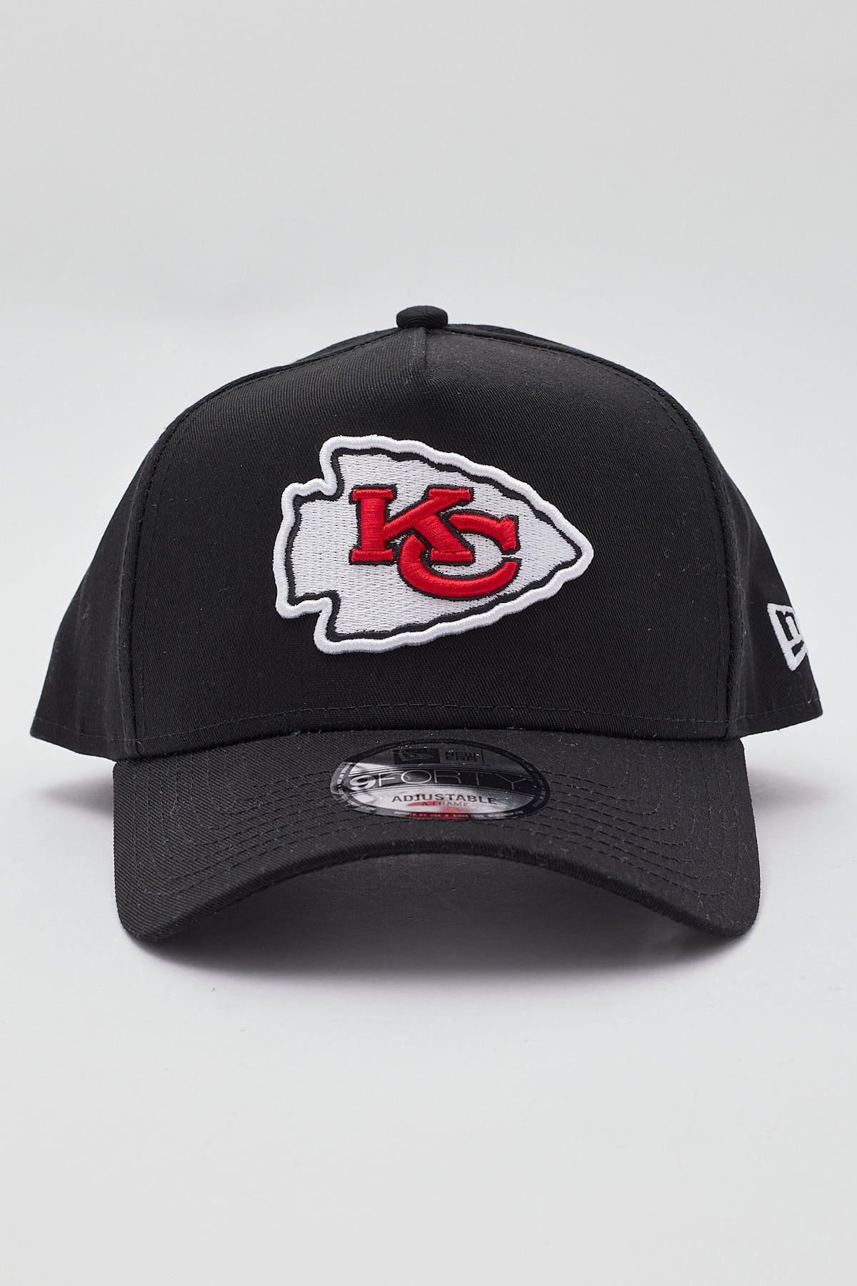 New Era 9Forty AFrame Kansas City Chiefs Cap Black/OTC Embroidery