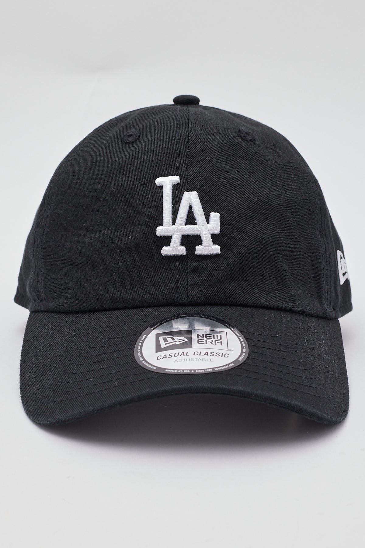 New Era Casual Classic Midi Logo Los Angeles Dodgers Cap Black OTC/White Midi Logo