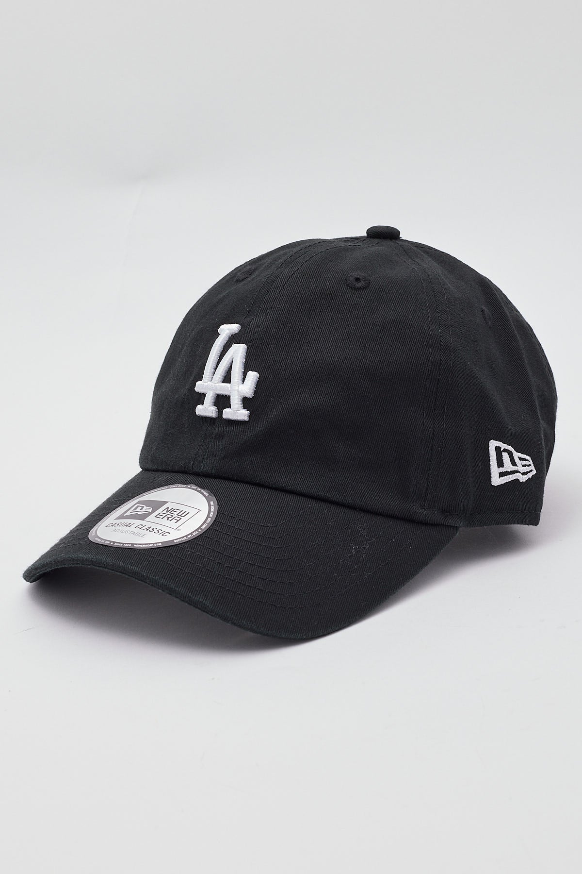 New Era Casual Classic Midi Logo Los Angeles Dodgers Cap Black OTC/White Midi Logo