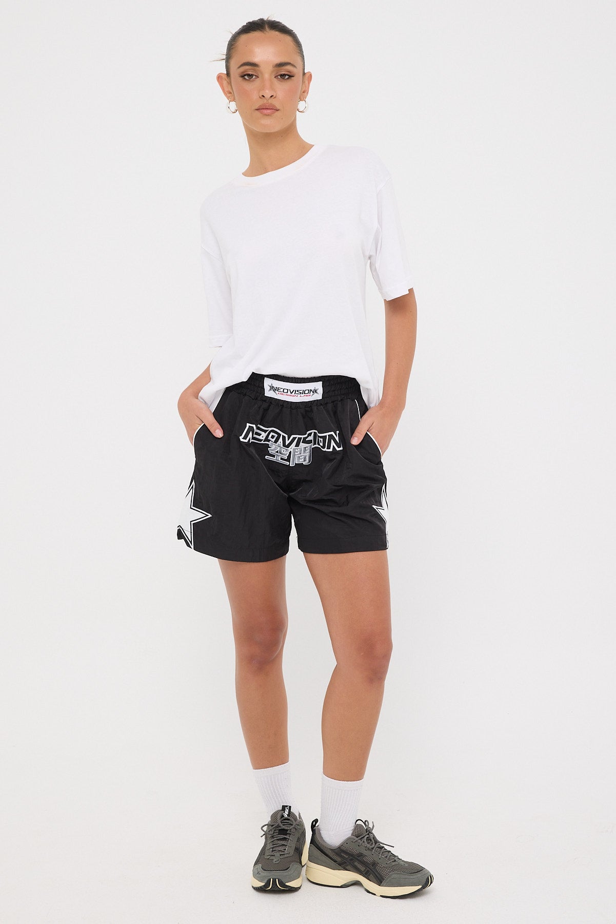 Neovision Interval Muay Thai Short Black