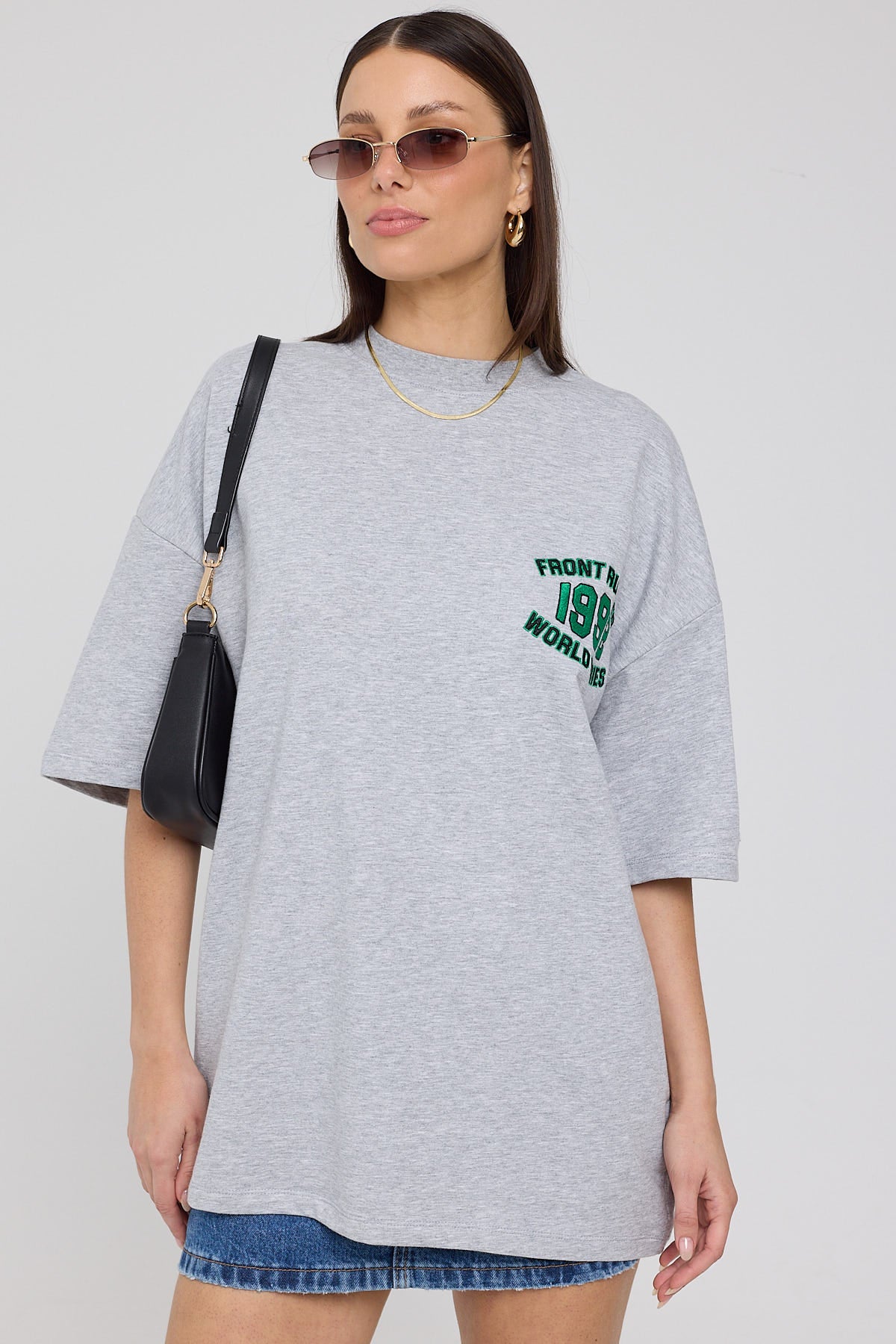 Front Runner World Series Tee Grey Marle