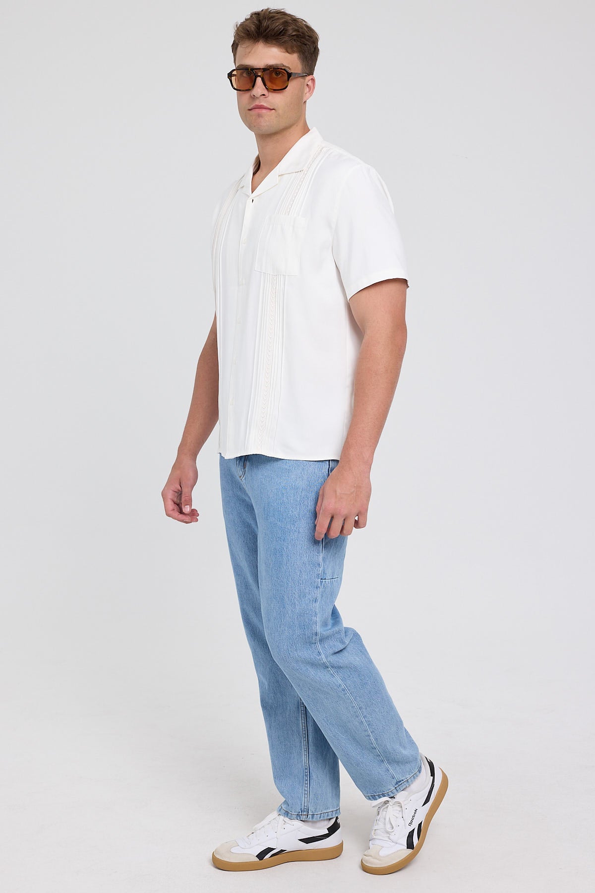 Thrills Slacker Jean Pearl Blue