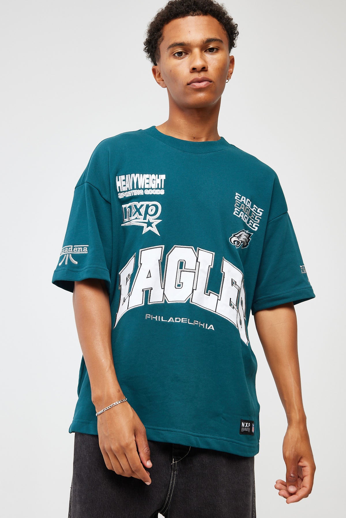 Nena & Pasadena Philadelphia Tee Midnight Green