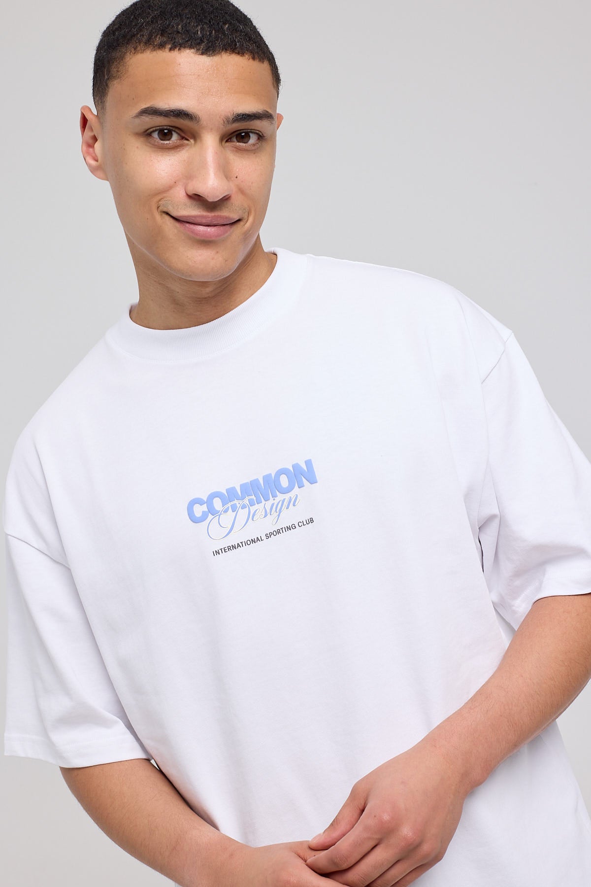 Common Need Compose Heavyweight Easy Tee White