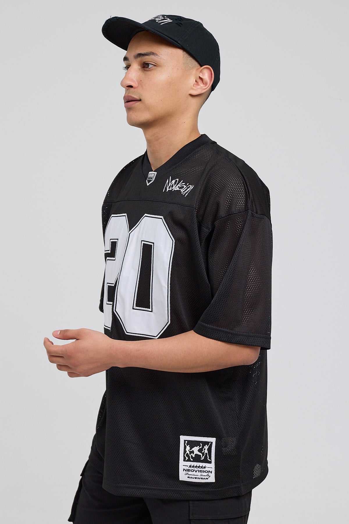 Neovision Crucial V Neck Jersey Black