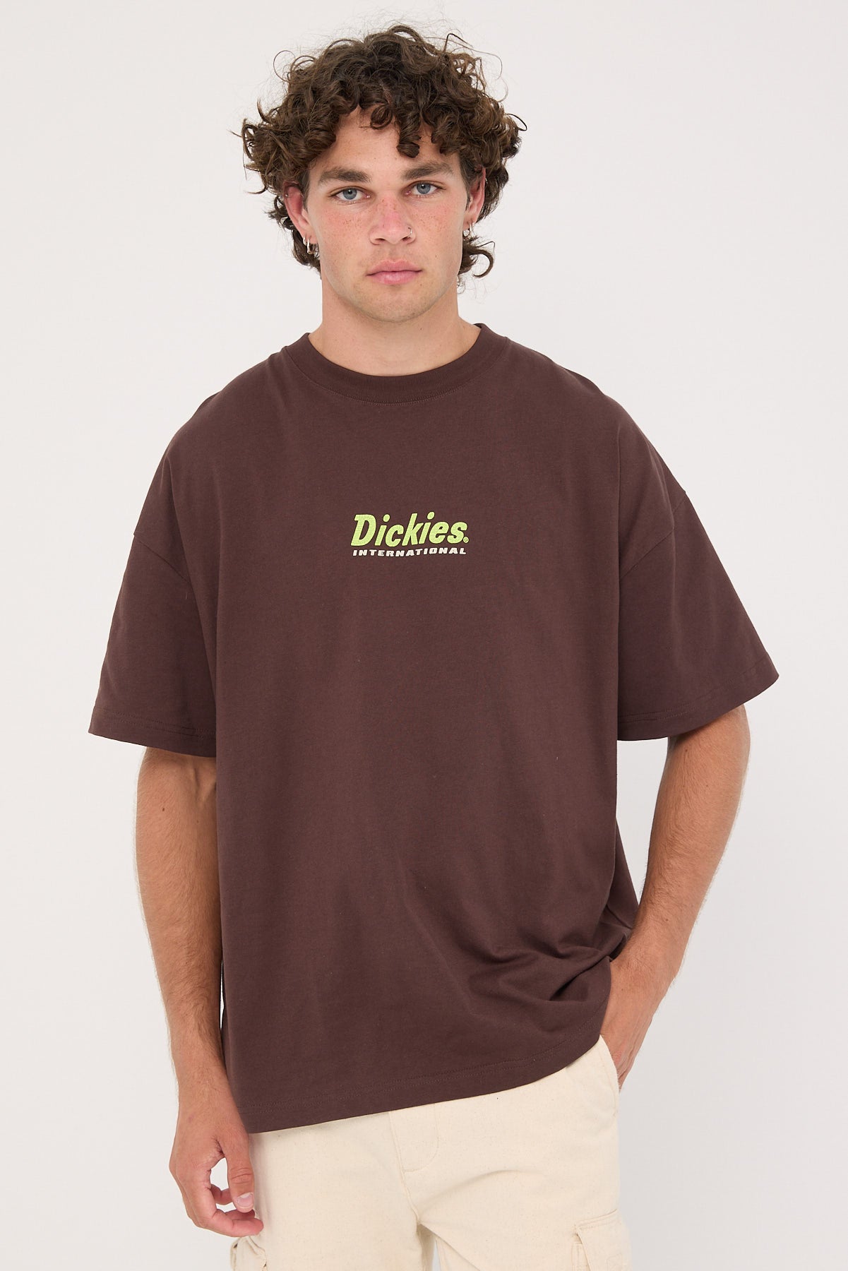 Dickies International 330 Tee Brown