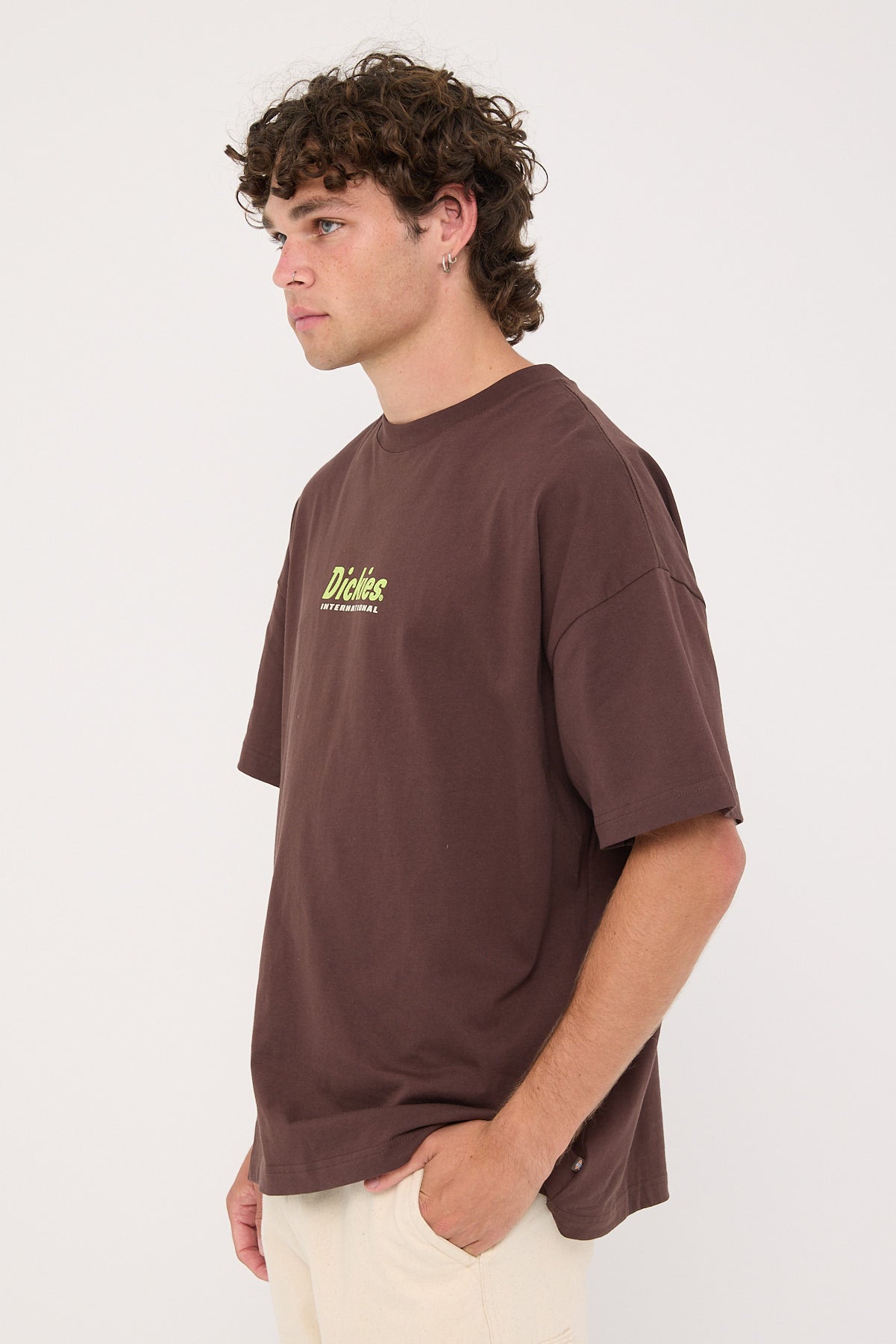 Dickies International 330 Tee Brown