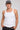 Common Need Square Neck Singlet Tank White