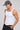 Common Need Square Neck Singlet Tank White