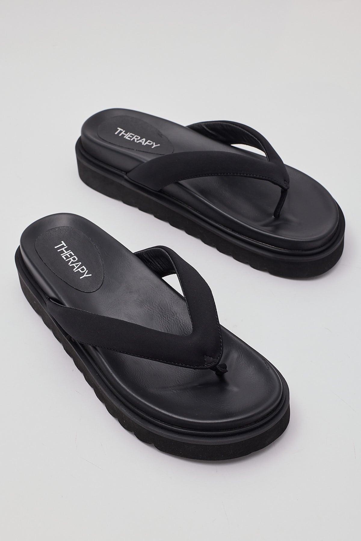 Therapy Vacay Slide Black