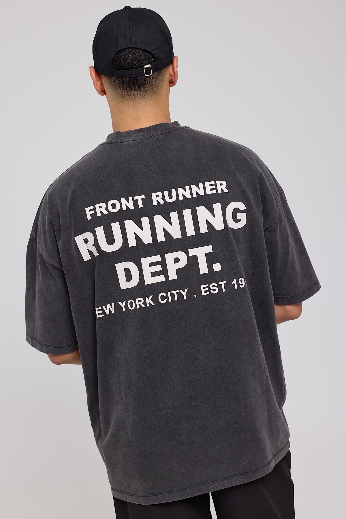 Front Runner Running Dept. Tee Black