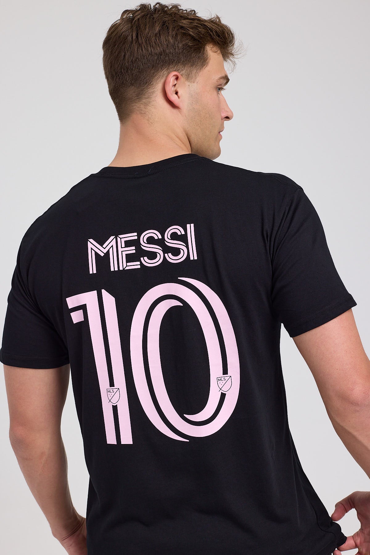 Mitchell & Ness Messi Name &amp; Number Tee Black