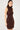 Perfect Stranger Rosewood High Neck Mini Dress Brown