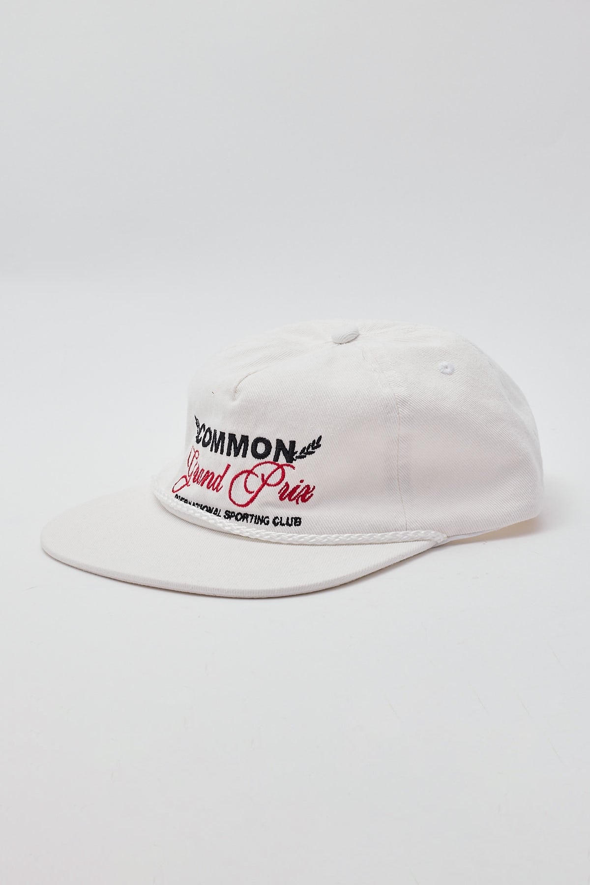 Common Need Grand Prix Skate Cap Off White