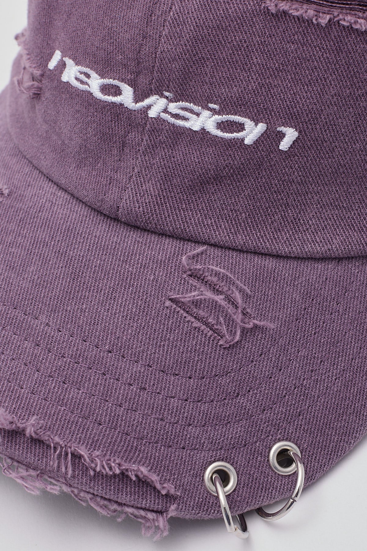 Neovision Travesty Distressed Dad Cap Washed Purple