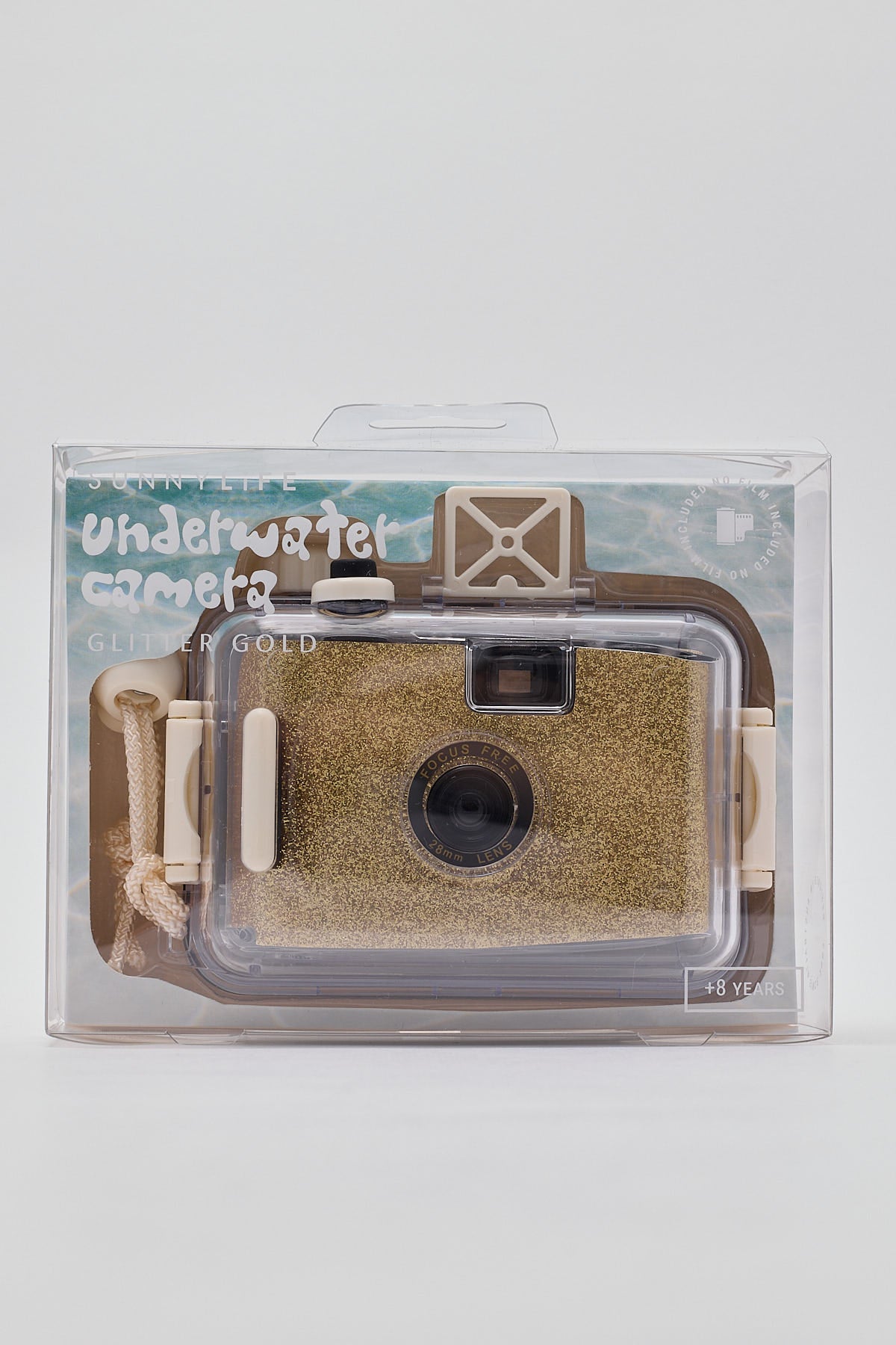 Sunnylife Underwater Camera Glitter Gold