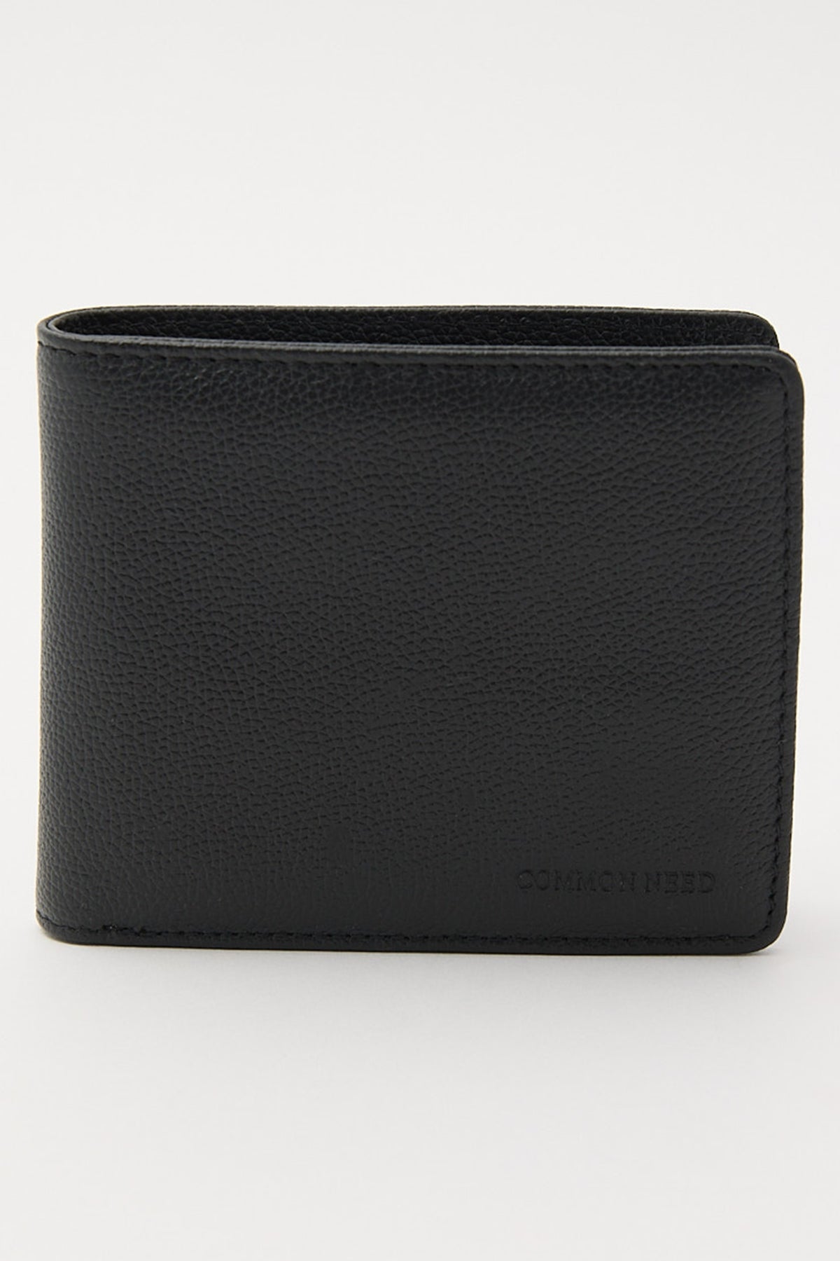 Common Need Classic Bi-Fold Wallet Black