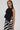 Perfect Stranger High Neck Asymmetrical Tank Black