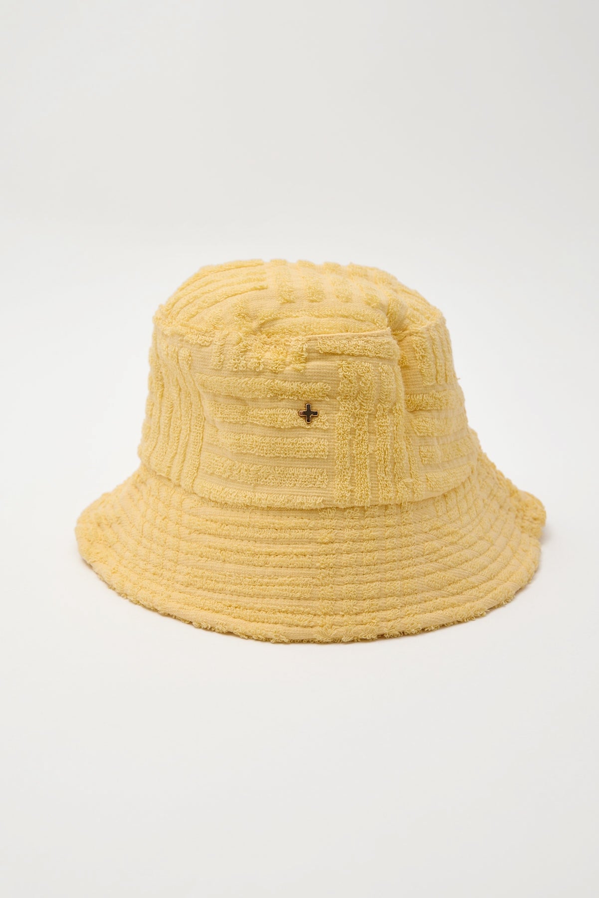 Peta + Jain Soleil Bucket Hat Lemon Towelling/Gold