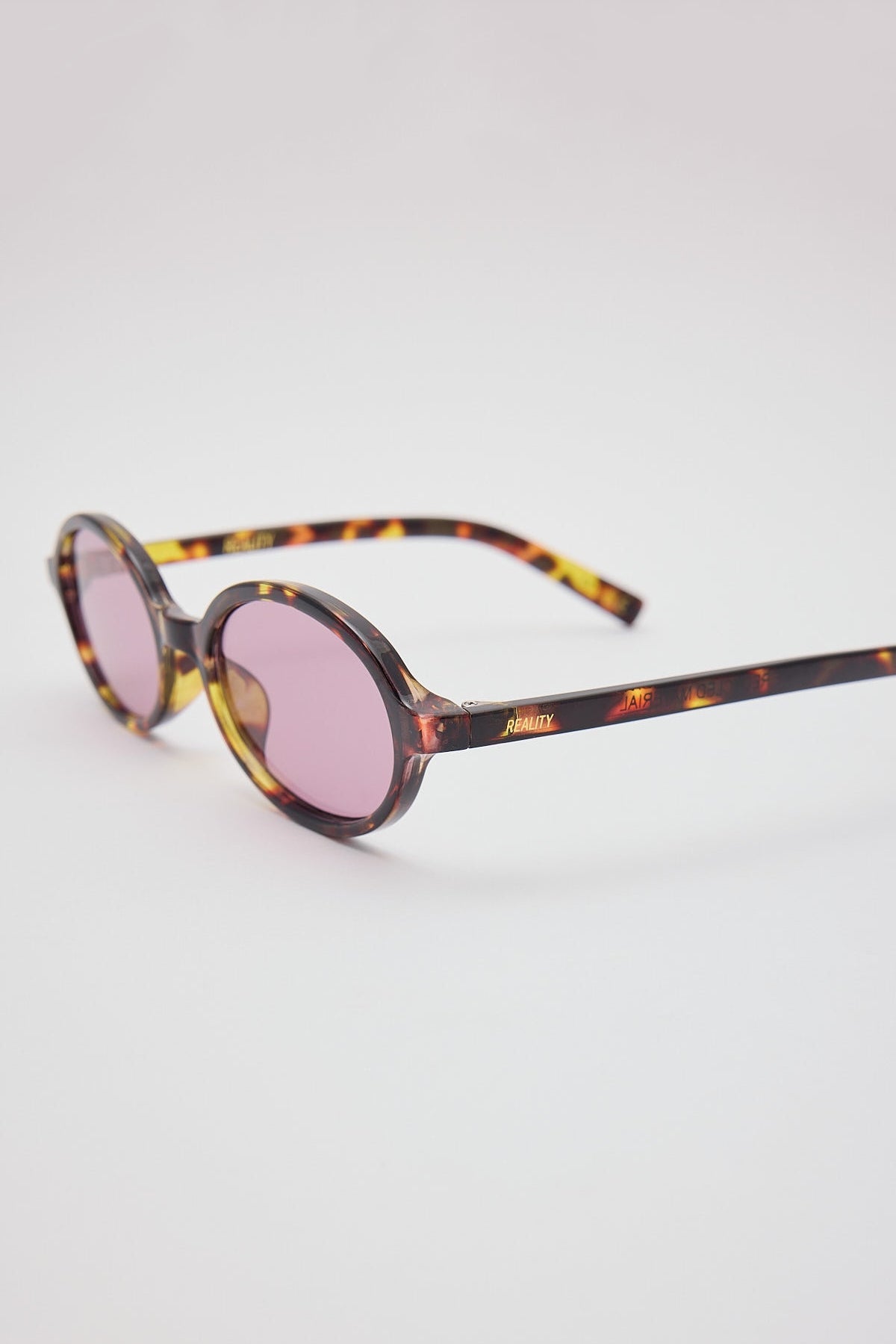 Reality Eyewear The Bessette Turtle/Lilac Lens